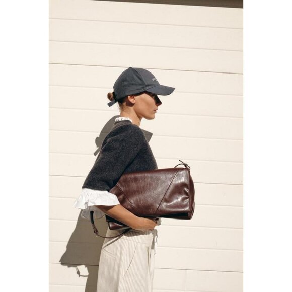 ZARA CONTRAST POPLIN CARDIGAN - Picture 5 of 9